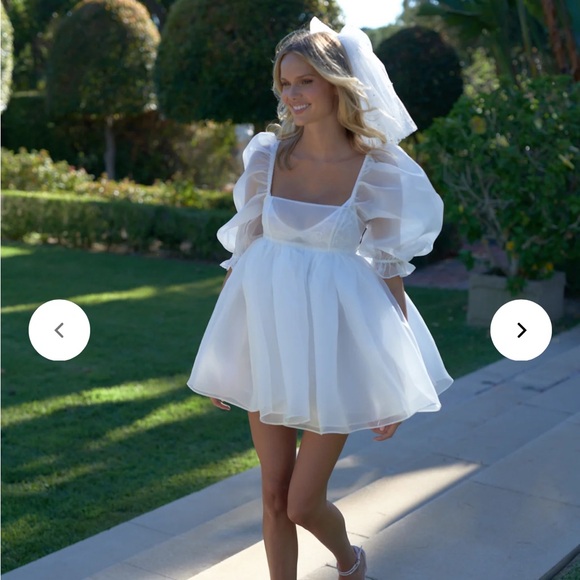 Selkie The Ivory Puff Dress XS - Picture 10 of 10